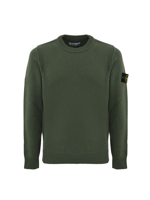 Maglione 508A3 in lambswool musk STONE ISLAND | 8115508A3V0059